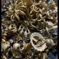 فروشنده و خریدار لوستر ابکاری وبرنز|لوستر و چراغ آویز|اسلام‌شهر, شهرک واوان|دیوار