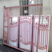 درب حیاط سه لنگه