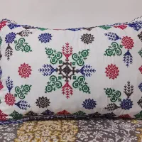 تشک و کناره و بالشت بلوچی کاملا دست دوز|تشک تختخواب|زاهدان, |دیوار