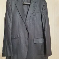 کت و شلوار،سایز۵۰،قهوه ای سیر