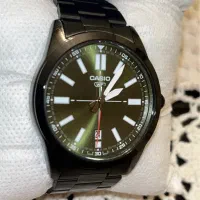 ساعت کاسیو (CASIO) اصل - صفحه سبز - بدنه مشکی دودی|ساعت|تهران, شارق|دیوار