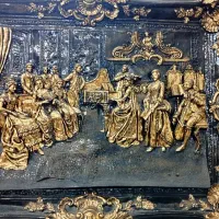 تابلو دیواری طرح شام آخر درباری|تابلو، نقاشی، عکس|رباط‌کریم, رباط‌کریم|دیوار