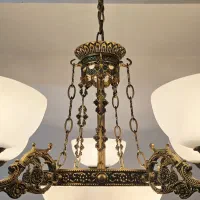 ست۳پارچه لوسترهای مجلل   (۲لوستر۸شاخه+۱لوستر۵شاخه)|لوستر و چراغ آویز|تهران, فرمانیه|دیوار