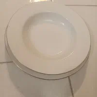 بشقاب سوپ خوری پلو خوری برنج خوری دیس لب طلایی
