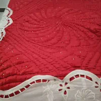 لحاف دو نفره پشم مخمل قرمز|رختخواب، بالش، پتو|تهران, مشیریه|دیوار