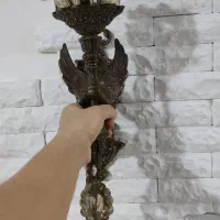 دیوارکوب برنزی|لوستر و چراغ آویز|رشت, کوی حسینی|دیوار