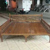فروش2عدد تخت سنتی ابعاد 2*1/5|مبلمان خانگی و میز عسلی|مرودشت, ابوذر شمالی‎|دیوار