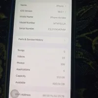 اپل iPhone XS Max با حافظهٔ ۵۱۲ گیگابایت|موبایل|تهران, افسریه|دیوار