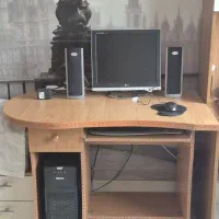 کامپیوتر ساده با میز (معاوضه با لپتاپ)