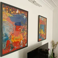 نقاشِ دیواری و تابلو دکوراتیو|تابلو، نقاشی، عکس|بجنورد, |دیوار