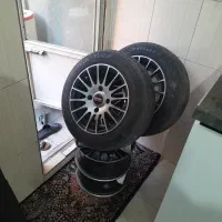 رینگ پراید به همراه یک جفت لاستیک 70درصد