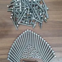 پیچ و مهره استنلس استیل 8x8