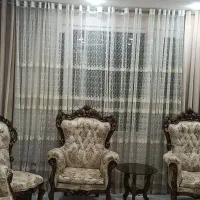 پرده پانچ شده بدون والن