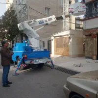 اجاره بالابر نیسانی ۱۲ متری لطفی|خدمات حمل و نقل|اردبیل, |دیوار