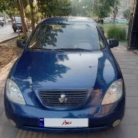 تیبا 1 مدل 93 آبی سه لکه رنگ