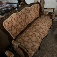 مبل استیل ۹ نفره تماما نو