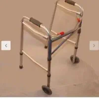واکر چرخ دار پین قرمز تک و عمده بدون چرخ هم موجود