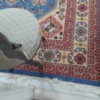 فرش ۹ متری ستاره کویر یزد|فرش|مهریز, |دیوار