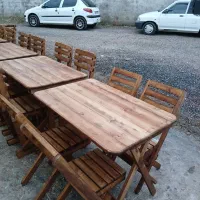 کد wood ۹۰۰میز ،/نهار (خوری)کمجا عمده و تک|میز و صندلی غذاخوری|خرم‌آباد, |دیوار