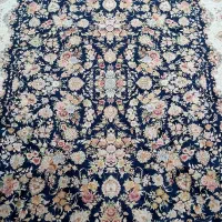 ۴تخته فرش ۹متری سرمه ای،۱۵۰۰شانه،تراکم۴۵۰۰