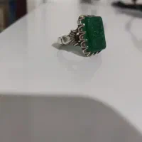 انگشتر عقیق سبز