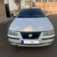 سمند LX  سفید  CNG