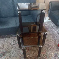 میز عسلی میز و عسلی 3 تایی میز عسلی شیشه ای