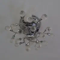 لوستر نقره ای سقفی|لوستر و چراغ آویز|تهران, درکه|دیوار