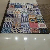 فرشینه طرح مراکشی گرد و مستطیلی۲