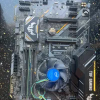 مادربرد b360 تاف + cpu i5 8500