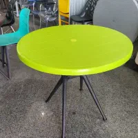 میز گرد پلاستیکی شیک|میز و صندلی غذاخوری|نجف‌آباد, یزدانشهر|دیوار