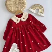 پیراهن دخترانه یلدایی مناسب 2تا 10سال|کفش و لباس بچه|طرقبه, |دیوار