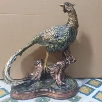 دکوری پلی استر طاووس زیبا|مجسمه، تندیس، ماکت|بروجرد, |دیوار