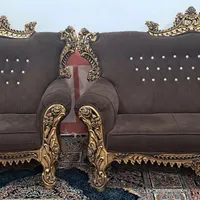 مبلمان ۷نفره و جلو مبلی در حد نو هستن|مبلمان خانگی و میز عسلی|شادگان, |دیوار