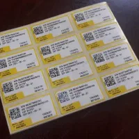 چاپ لیبل های اصالت کالا