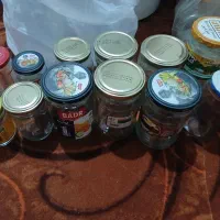 شیشه تمیز عسل ومربا