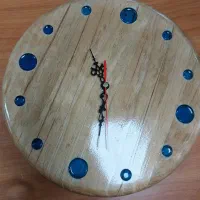 ساعت چوبی|ساعت دیواری و تزئینی|میناب, |دیوار