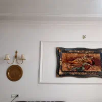 تابلو فرش نخ ابریشم|تابلو فرش|کرمانشاه, |دیوار