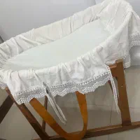 فروش گهواره چوبی مناسب برای نوزاد بسیار تمیز