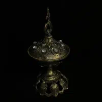 سطل ، جای دستمال کاغذی و ظرف شکلات خوری (برنز)|مجسمه، تندیس، ماکت|ری, شهید غیوری (ابن باویه)|دیوار