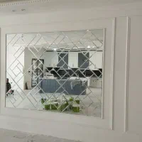 آینه پازل دکوراتیو پازلی لوزی