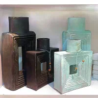 مجسمه و گلدان دکوری رزینی قابل شستشو و سبک