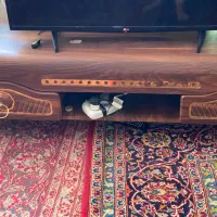 میزتلویزیزن چوبی