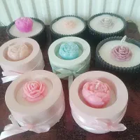 شمع های فانتزی|صنایع دستی و سایر لوازم تزئینی|گلبهار, شهر جدید گلبهار|دیوار