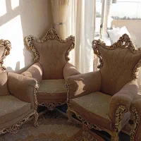 مبلمان ۸نفره|مبلمان خانگی و میز عسلی|فلاورجان, |دیوار