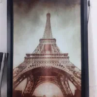 تابلو برج ایفل|تابلو، نقاشی، عکس|تنکابن, |دیوار