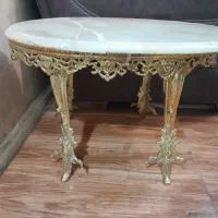 میز جلو مبلی برنز