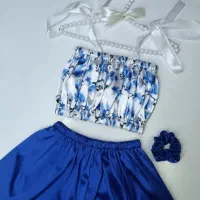 تاپ و شلوارک فانتزی|لباس|رشت, گیل|دیوار