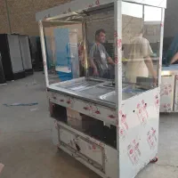 فرساندوچ وتاپینگ کانترمیزکار کباب پز اقلام رستوران