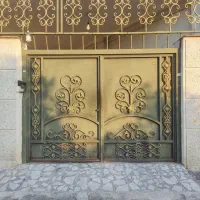 دروازه درب حیاط اهنی